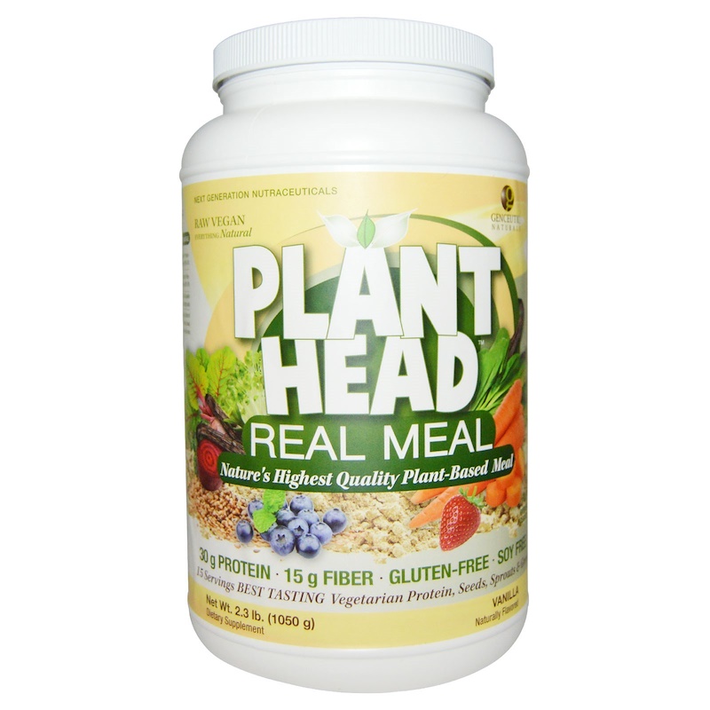 Plant head ontbijtsmoothie, maaltidvervangen, whole food, superfood