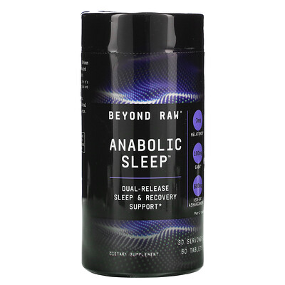 

GNC, Beyond Raw, Anabolic Sleep, 60 Tablets