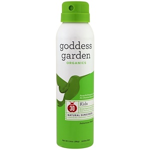 Отзывы о Годдэс Гарден, Organics, Kids, Natural Sunscreen, SPF 30, 3.4 oz (96 g)