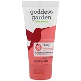Goddess Garden, Органический, натуральный солнцезащитный крем, для младенцев, SPF 30, 1 унц. (28 г) отзывы