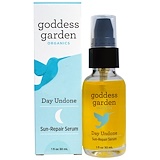 Goddess Garden, Organics, Отмена дня, сыворотка для восстановления повреждений от солнца, 1 жидк. унц. (30 мл) отзывы