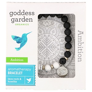 Отзывы о Годдэс Гарден, Organics, Ambition, Aromatherapy Bracelet, 1 Bracelet