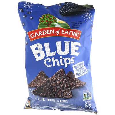 Garden of Eatin' Corn Tortilla Chips, Blue Chips, 8.1 oz (229 g)