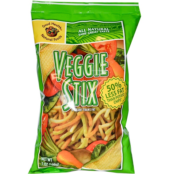 Good Health Natural Foods, Veggie Stix, 7 oz (198 g) (Discontinued Item) 