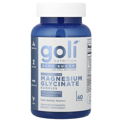 Product Image for Goli Nutrition, Magnesium Glycinate Gummies, 60 Gummies