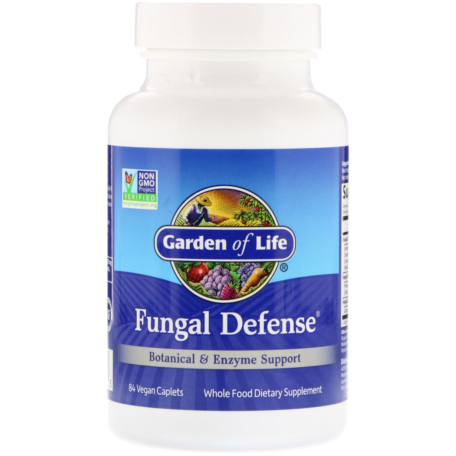 Garden Of Life Fungal Defense 84 Vegan Caplets Iherb