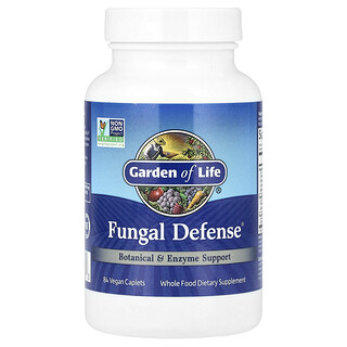 Garden of Life, Fungal Defense®, 84 comprimidos oblongos veganos