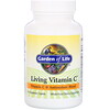 Garden of Life, Living Vitamin C บรรจุเม็ดมังสวิรัติ 60 เม็ด