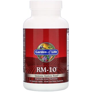 Garden of Life, RM-10, Immune System Food, добавка для укрепления иммунитета, 120 вегетарианских капсул