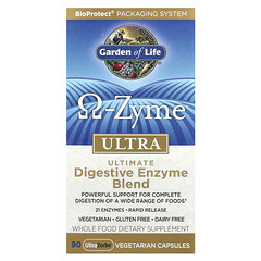 O-Zyme Ultra, найкраща суміш травних ферментів, 90 вегетаріанських капсул UltraZorbe