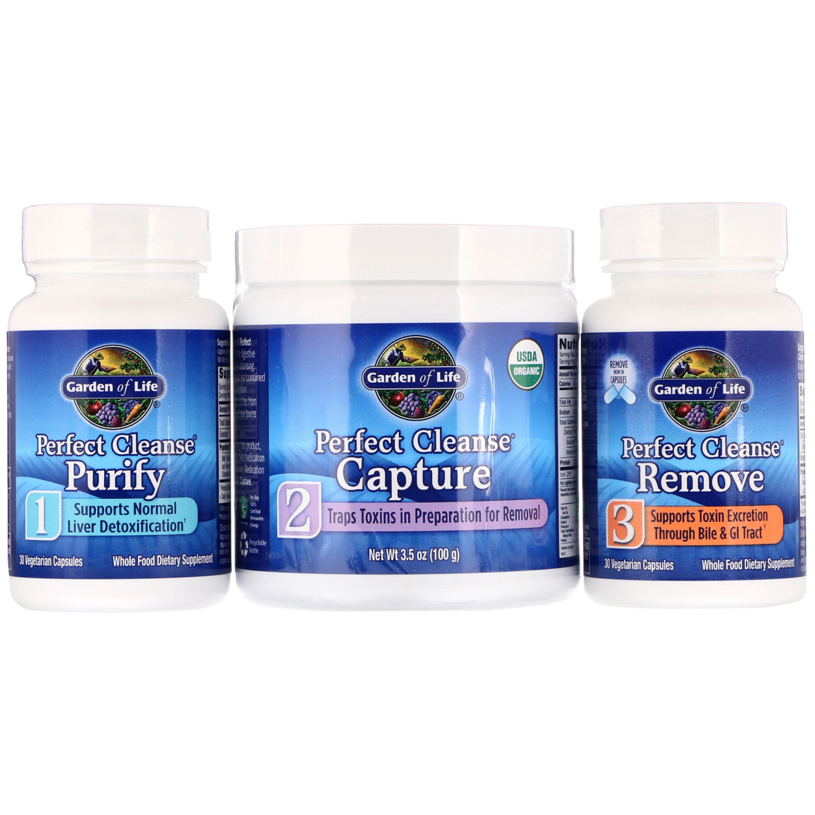 Garden Of Life Perfect Cleanse 3 Easy Steps Kit Iherb