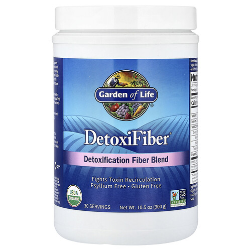 Garden Of Life DetoxiFiber®, Detoxification Fiber Blend, 10.5 oz (300 g)