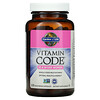Garden of Life, Vitamin Code, цільнохарчова мультивітамінна добавка з необроблених продуктів, для жінок від 50 років, 120 вегетаріанських капсул