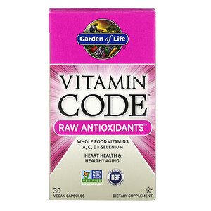 Отзывы о Гарден оф Лайф, Vitamin Code, RAW Antioxidants, 30 Vegan Capsules