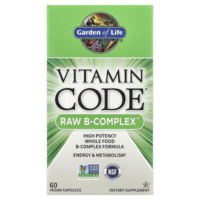 Garden Of Life , Vitamin Code®, Raw B-Complex™, 60 Vegan Capsules