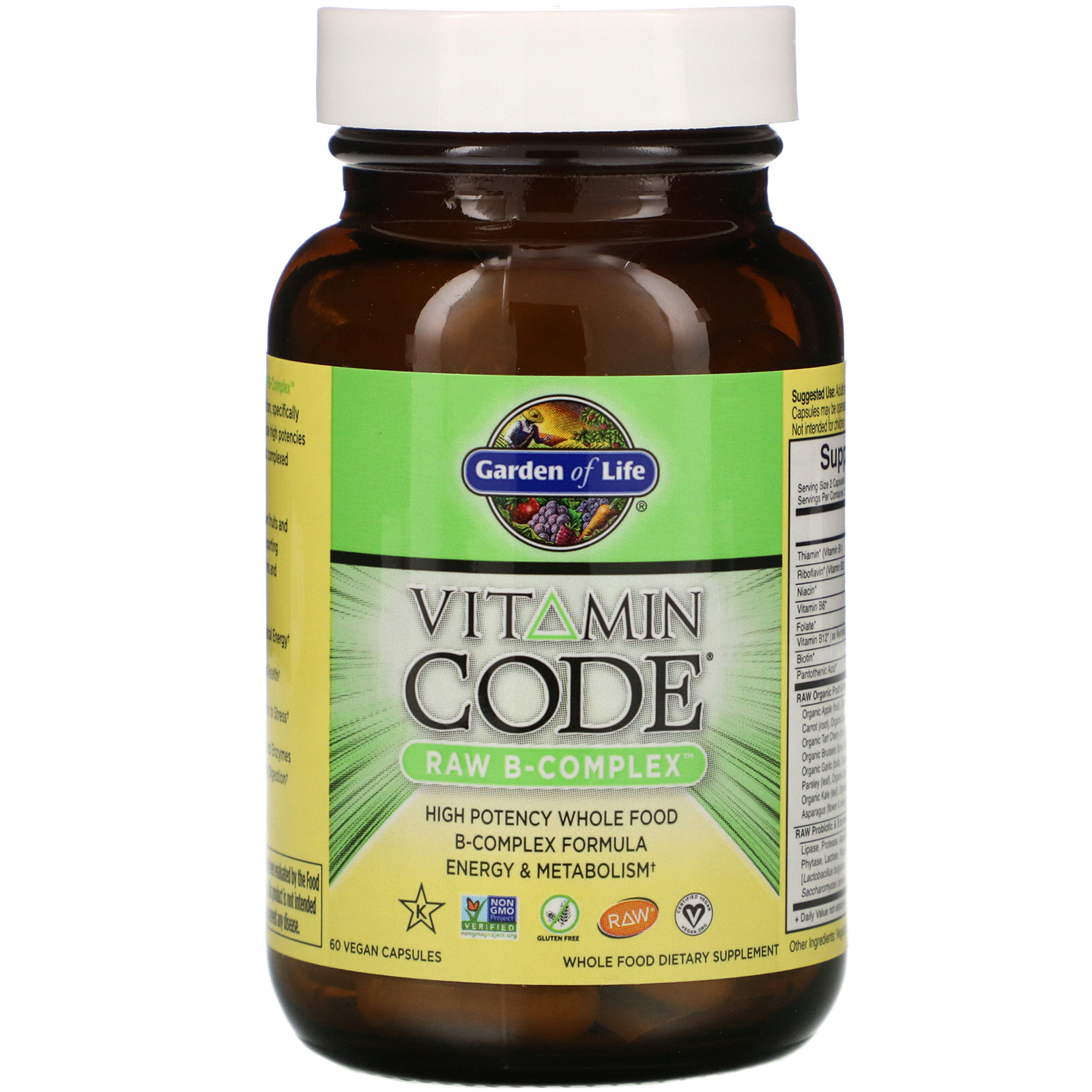 Garden of Life, Vitamin Code, RAW 60 Vegan Capsules iHerb