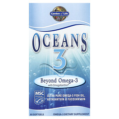Oceans 3, Beyond Omega-3 з OmegaXanthin, 60 капсул