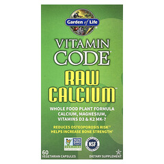Vitamin Code®, RAW Calcium™, 60 вегетаріанських капсул