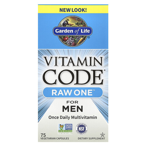 Garden of Life, Vitamin Code®, RAW One™, 75 pflanzliche Kapseln