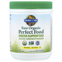Raw Organic Perfect Food®, зелений суперфуд, порошок із соку, оригінальний, 207 г