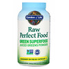Garden of Life, RAW Perfect Food, Green Superfood, Juiced Greens Powder, 240 Vegan Capsules
