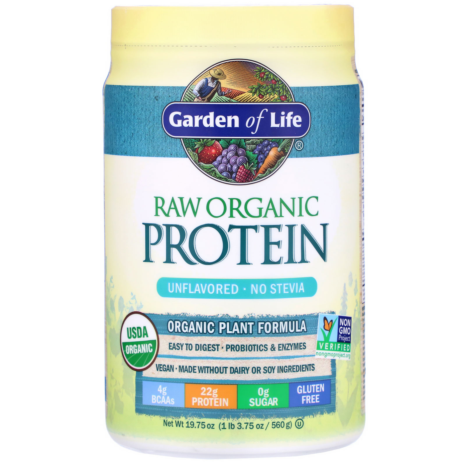 Garden Of Life Raw Organic Protein Organic Plant Formula