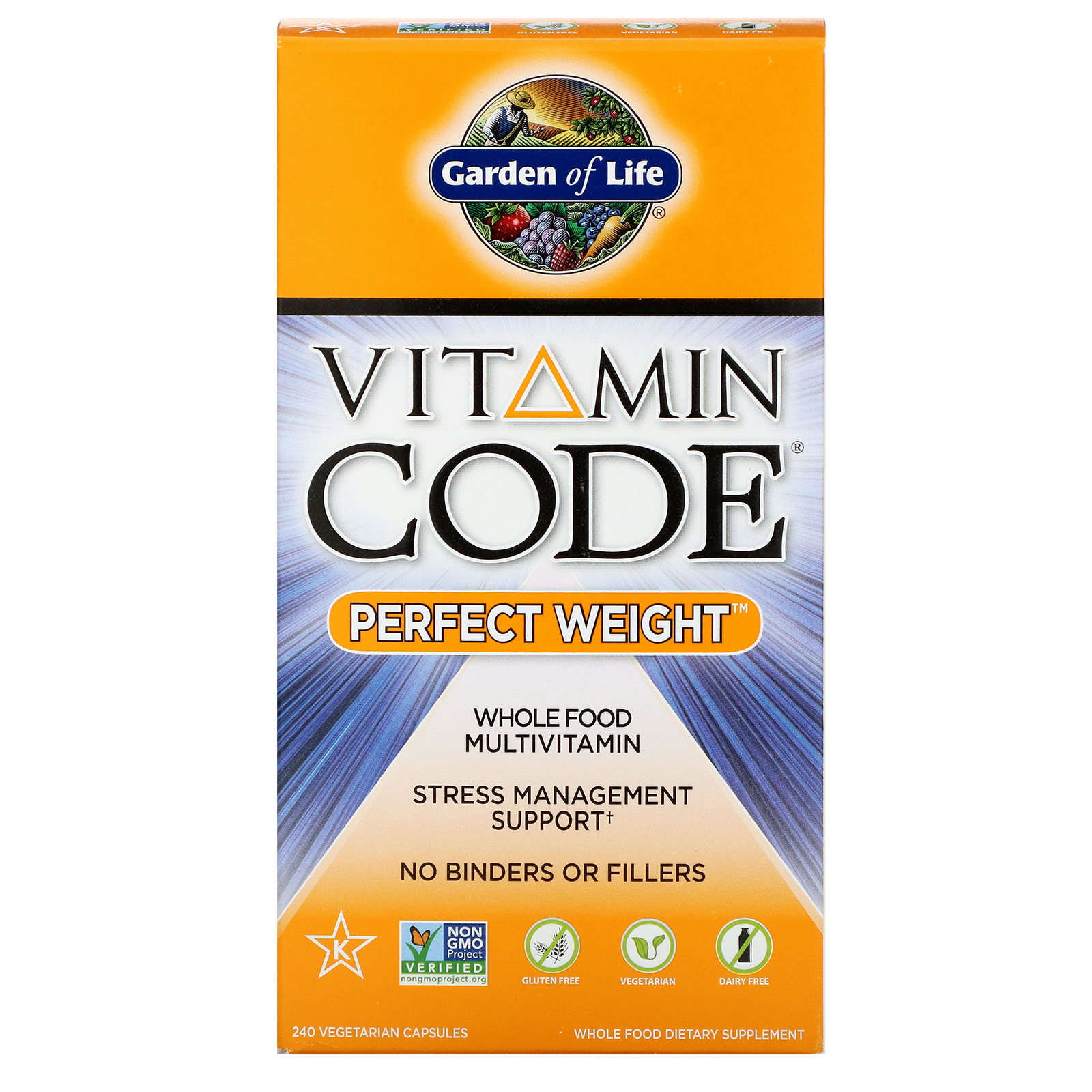 Garden Of Life Vitamin Code Perfect Weight 240 Vegetarian