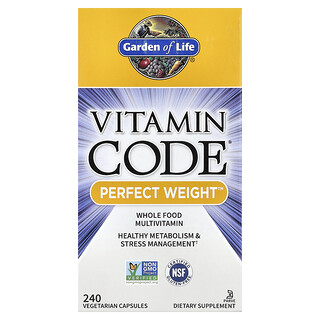 Garden of Life, Vitamin Code, Perfect Weight™, 240 de capsule vegetale
