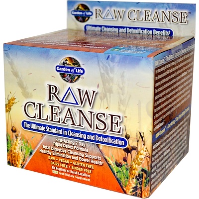 RAW Cleanse, The Ultimate Standard in Cleansing and Detoxification, 3 Part Program