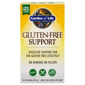 Гарден оф Лайф, Gluten-Free Support, 90 Veggie Capsules отзывы