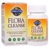 Flora Cleanse, 60 капсул в растительной оболочке - изображение