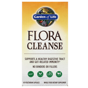 Гарден оф Лайф, Flora Cleanse, 60 Vegetarian Capsules отзывы