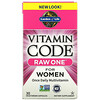 Garden of Life, Vitamin Code, RAW One, мультивитаминная добавка для женщин (для приема 1 раз в день), 30 вегетарианских капсул