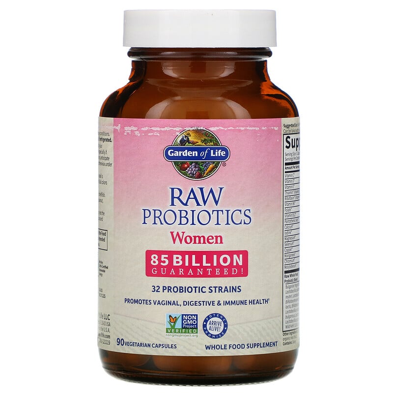 Garden Of Life RAW Probiotics Women 85 Billion 90 Vegetarian   40 