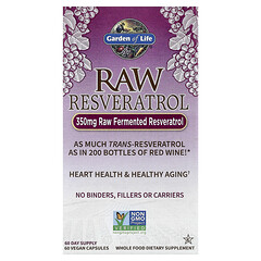 RAW ресвератрол, 60 веганських капсул
