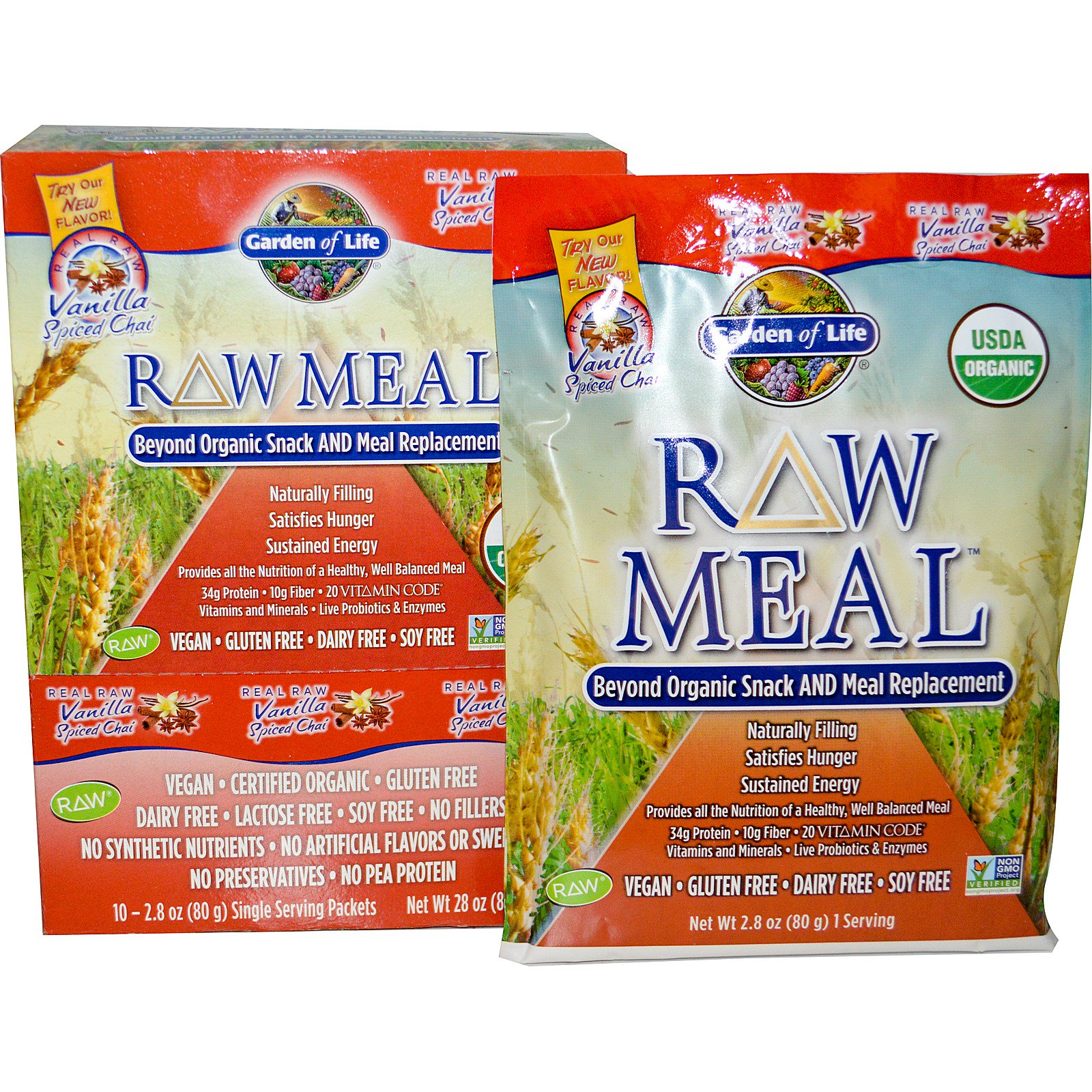 Garden Of Life Raw Meal Beyond Organic Snack And Meal