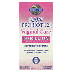 RAW Probiotics, Vaginal Care, добавка для здоров’я піхви, 30 вегетаріанських капсул