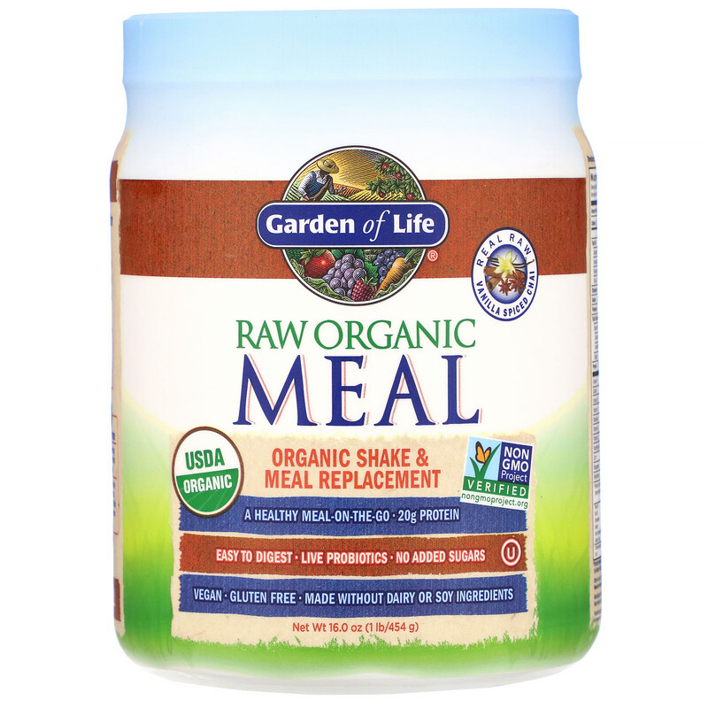 Garden of Life, RAW Organic Meal, Shake & Meal Replacement, Vanilla