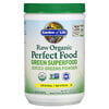 Гарден оф Лайф, Raw Organic Perfect Food, Green Superfood, порошок сочной зелени, классический вкус, 414 г (14,6 унции)