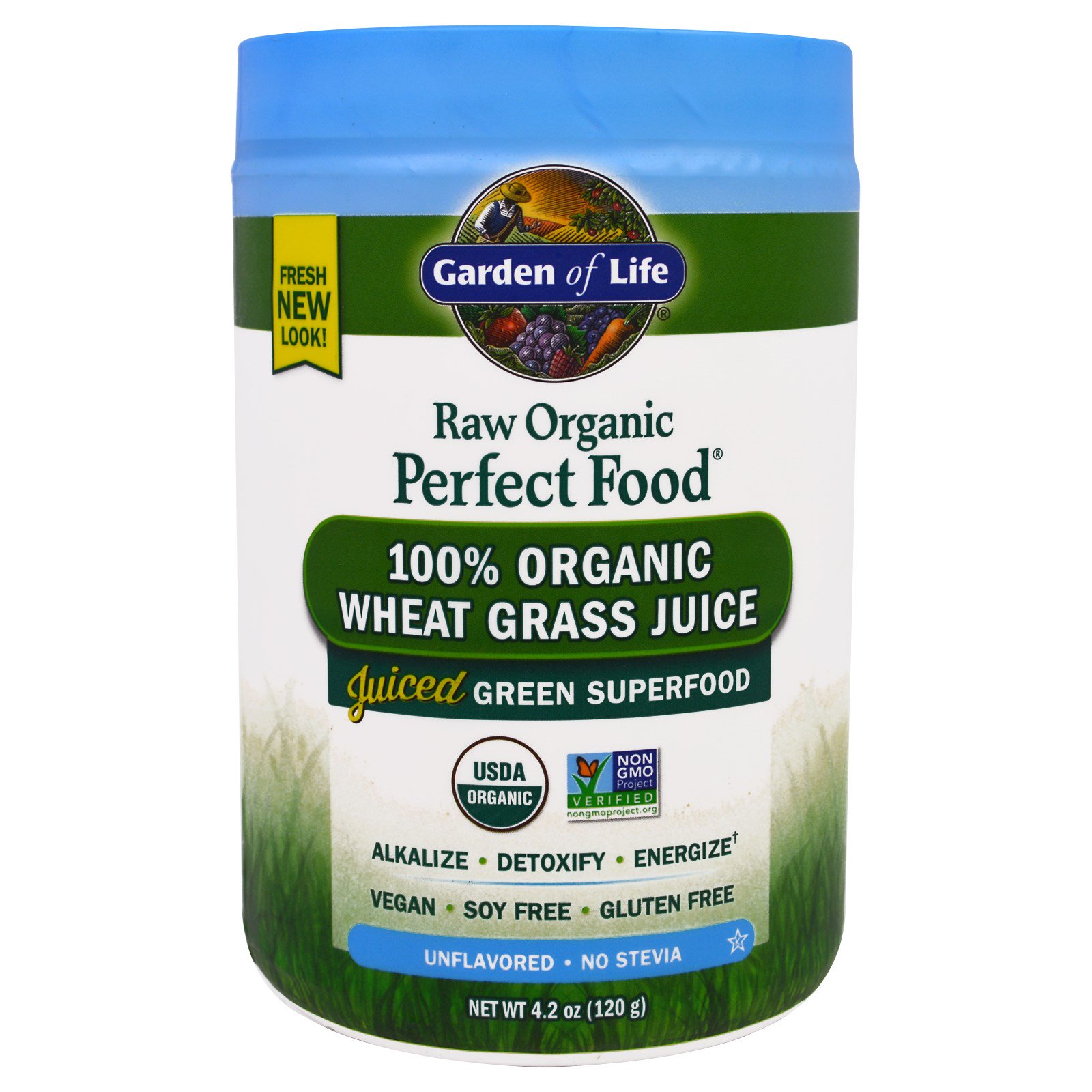 Garden Of Life Raw Organic Perfect Food 100 Organic Wheat Grass
