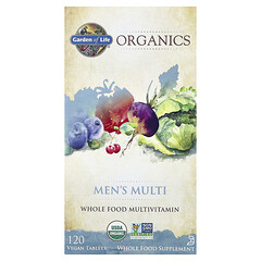 MyKind Organics, мультивітаміни для чоловіків, 120 веганських таблеток
