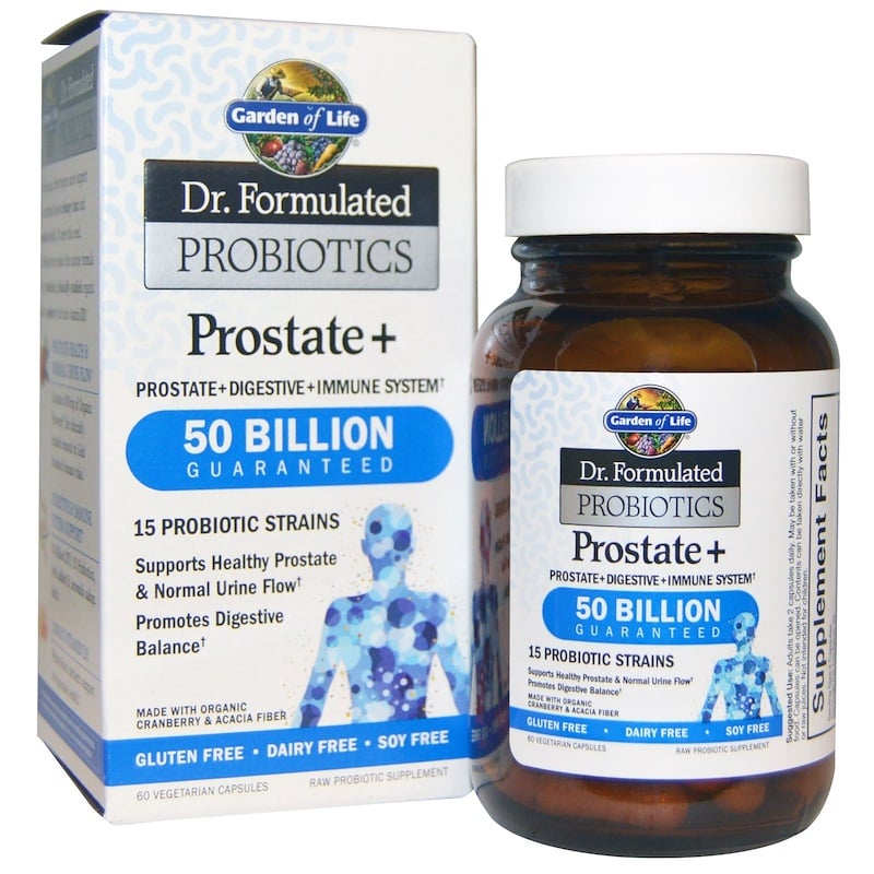 Garden Of Life Dr Formulated Probiotics Prostate 60 Veggie Caps Iherb