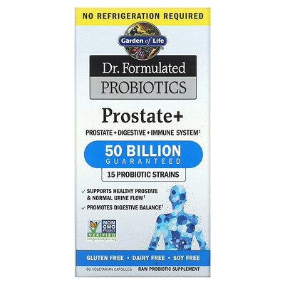 

Garden of Life Dr. Formulated Probiotics Prostate+ 60 Vegetarian Capsules