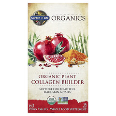 Organics, органічний рослинний колаген, 60 веганських таблеток