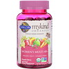Garden of Life‏, أطعمة عضوية MyKind، فيتامينات متعددة للنساء في عمر 40 عامًا فما فوق، التوت العضوي، 120 علكة نباتية على شكل قطرات