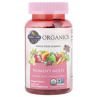 Garden of Life, 有机，女性多营养素软糖，有机浆果味，120 粒全素软糖