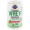 Garden of Life, Organic Whey Protein Grass-Fed, Strawberry, 13.88 oz (393.5 g)