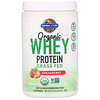 Garden of Life, Organic Whey Protein Grass-Fed, Strawberry, 13.75 oz (390 g)