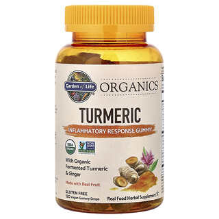 Garden of Life, Organics, Turmeric Gummies, 120 Vegan Gummy Sweets