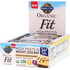 Garden of Life, オーガニックフィット、高タンパク減量バー、チョコレートココナッツアーモンド、12本、各1.9 oz (55 g)